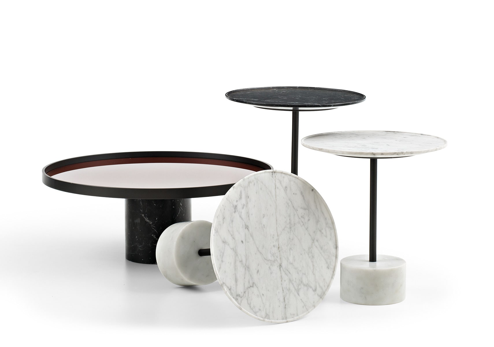 カッシーナNOVE 大理石 サイドテーブル