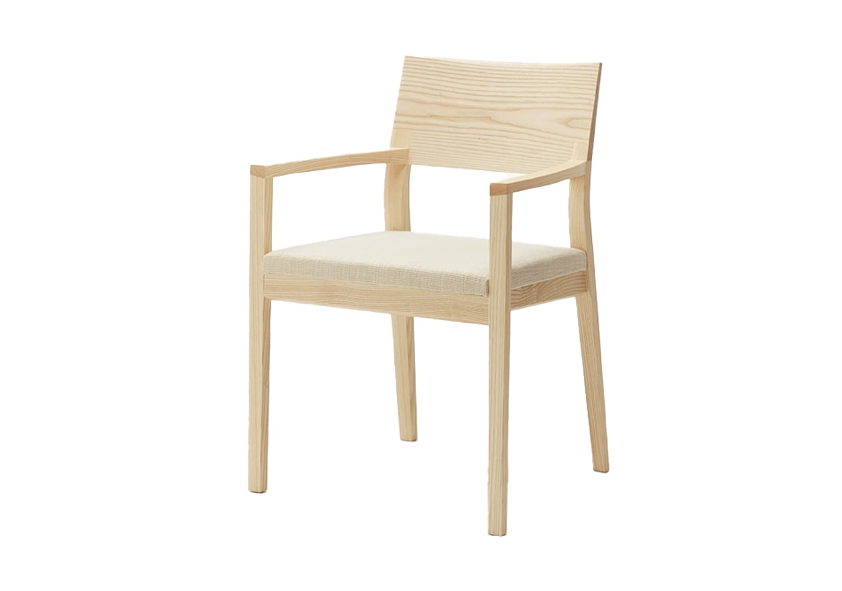 関東圏限定】カリッジマーケット チーク材 イタリーノアームチェア 2脚