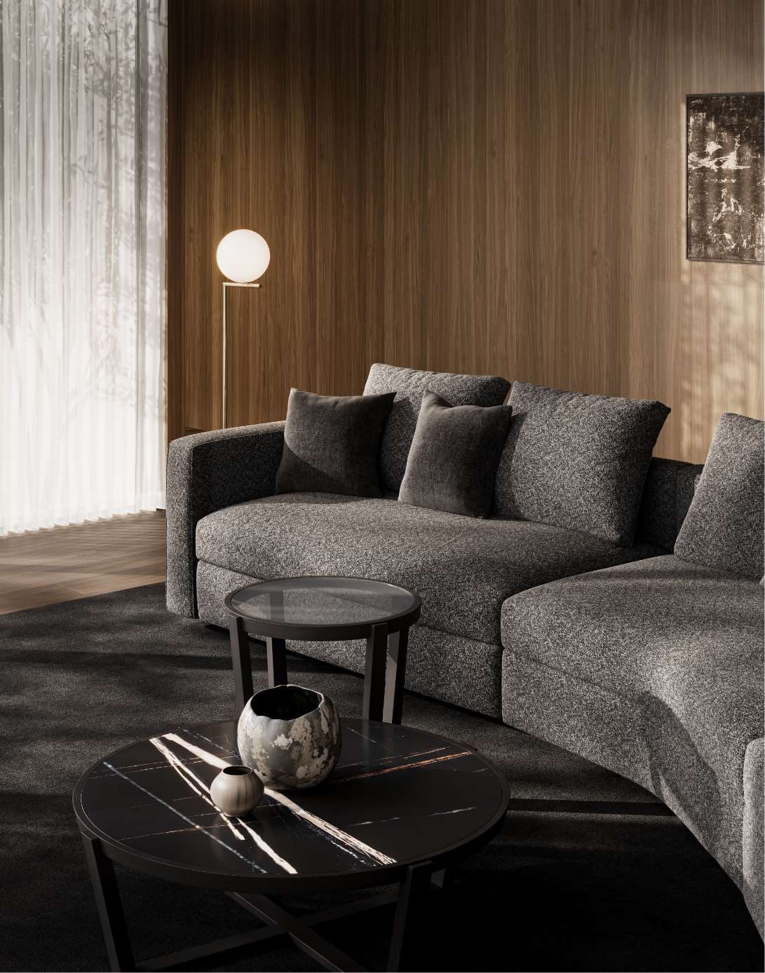 Léa カッシーナ MEX ローテーブル レクタングラーペース テーブル Léa