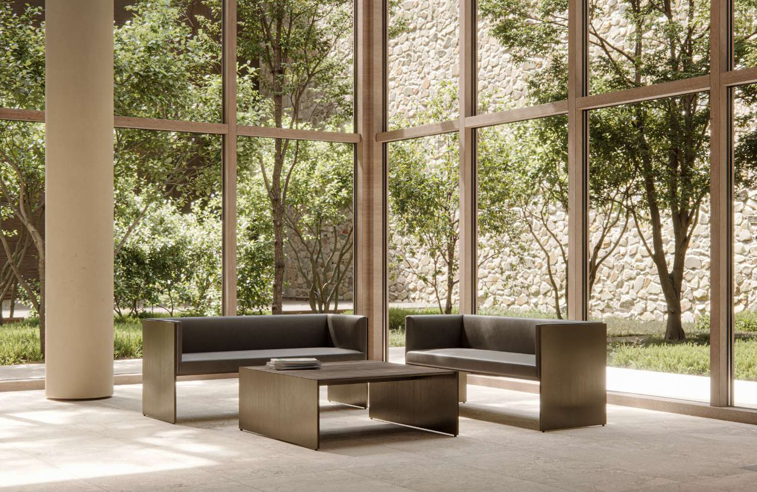 Léa カッシーナ MEX ローテーブル レクタングラーペース テーブル Léa