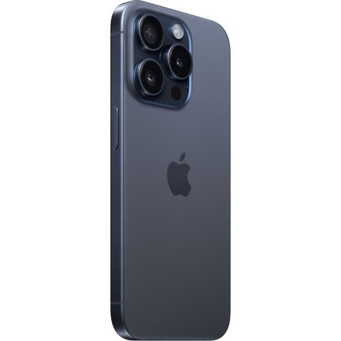 IPhone 15 Pro 128GB Bleu Titanium - Cdiscount Téléphonie