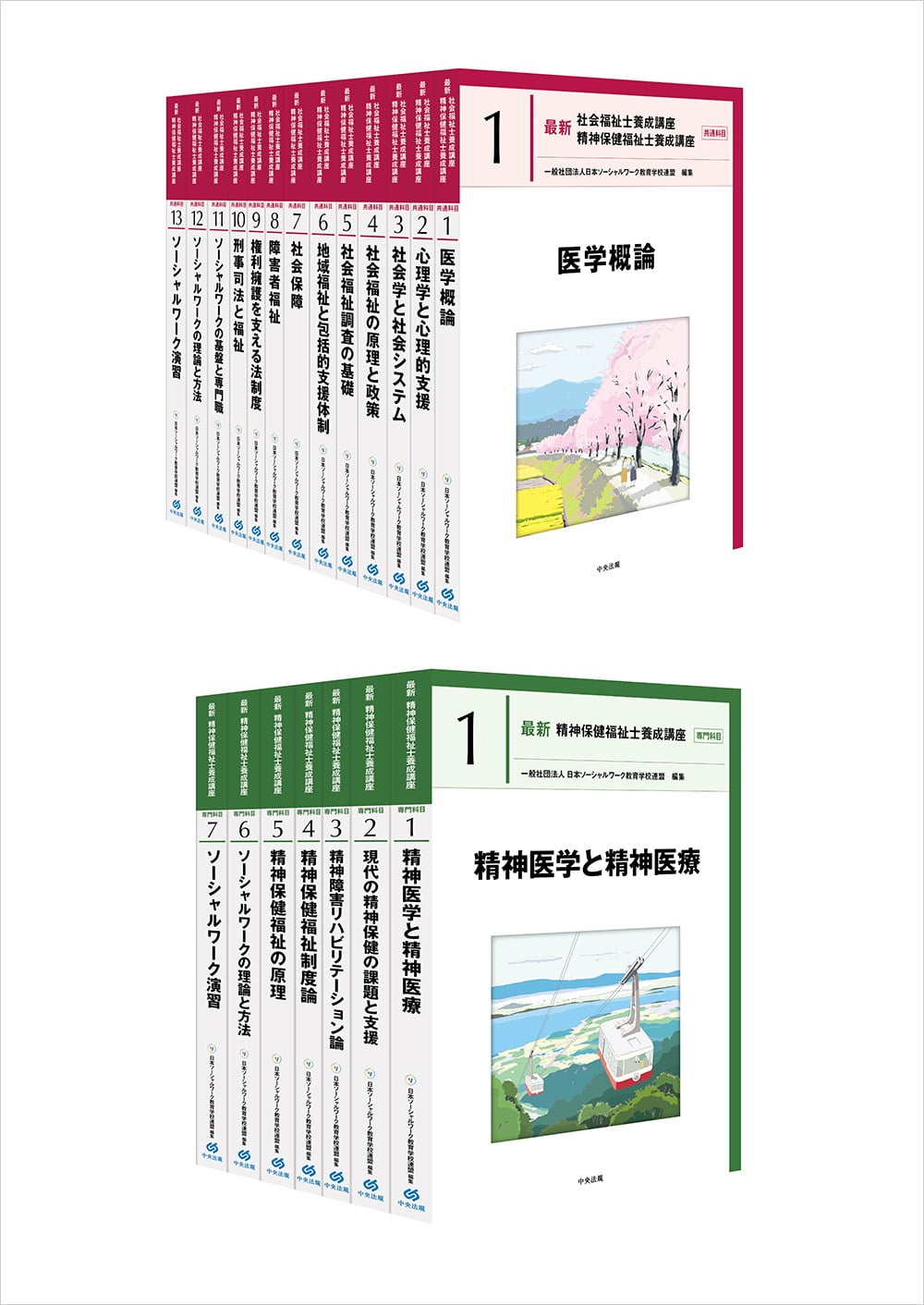 精神保健福祉士養成講座 20冊セット 精神保健福祉士養成講座 20