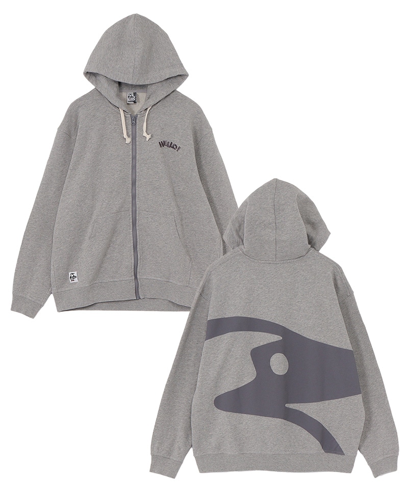 LP Hello! Booby Zip Parka/ループパイルハロー！ブービージップ