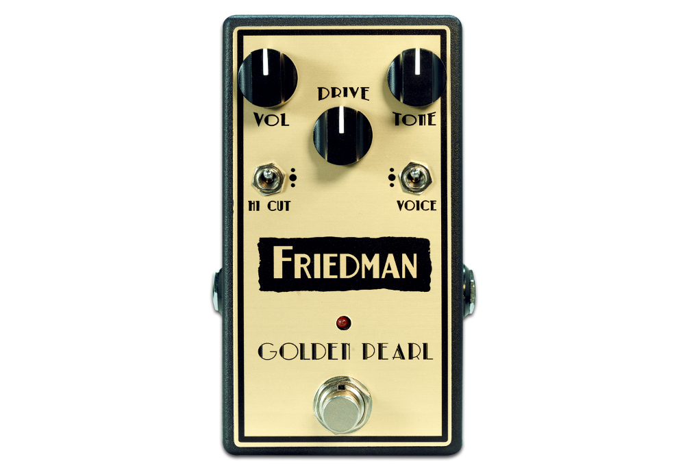 Friedman GOLDEN-PEARL ギターエフェクター(クリアでローゲインの