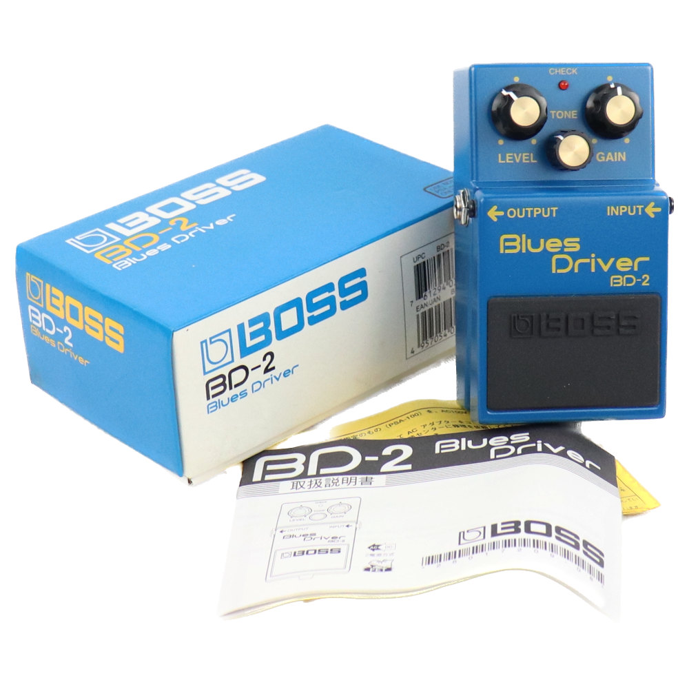 人気 boss blues d bd-2 箱保証書付き BOSS Blues Driver BD-2