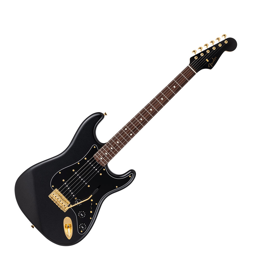 廃盤品 FERNANDES ストラトキャスター エレキギター 弦楽器 黒
