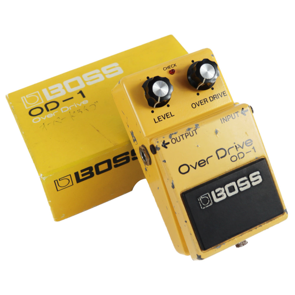 ビンテージ名機BOSS OD-1オーバードライブ BOSS OD-1Xをレビュー！名機の