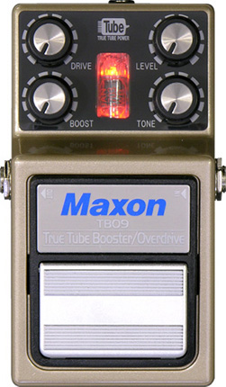 MAXON TBO9/True tube Booster/Overdrive ギターエフェクター(マクソン