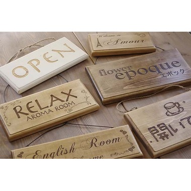 オーダーメイド OPEN/CLOSEDボード・ショップ用看板* ハンドメイド