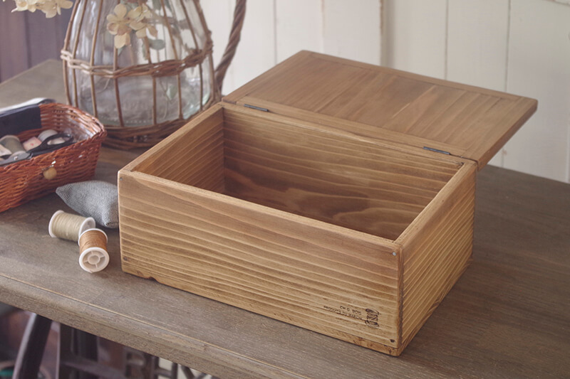 アンティーク風コレクションボックス｜ヴィンテージスタイル木箱｜通販