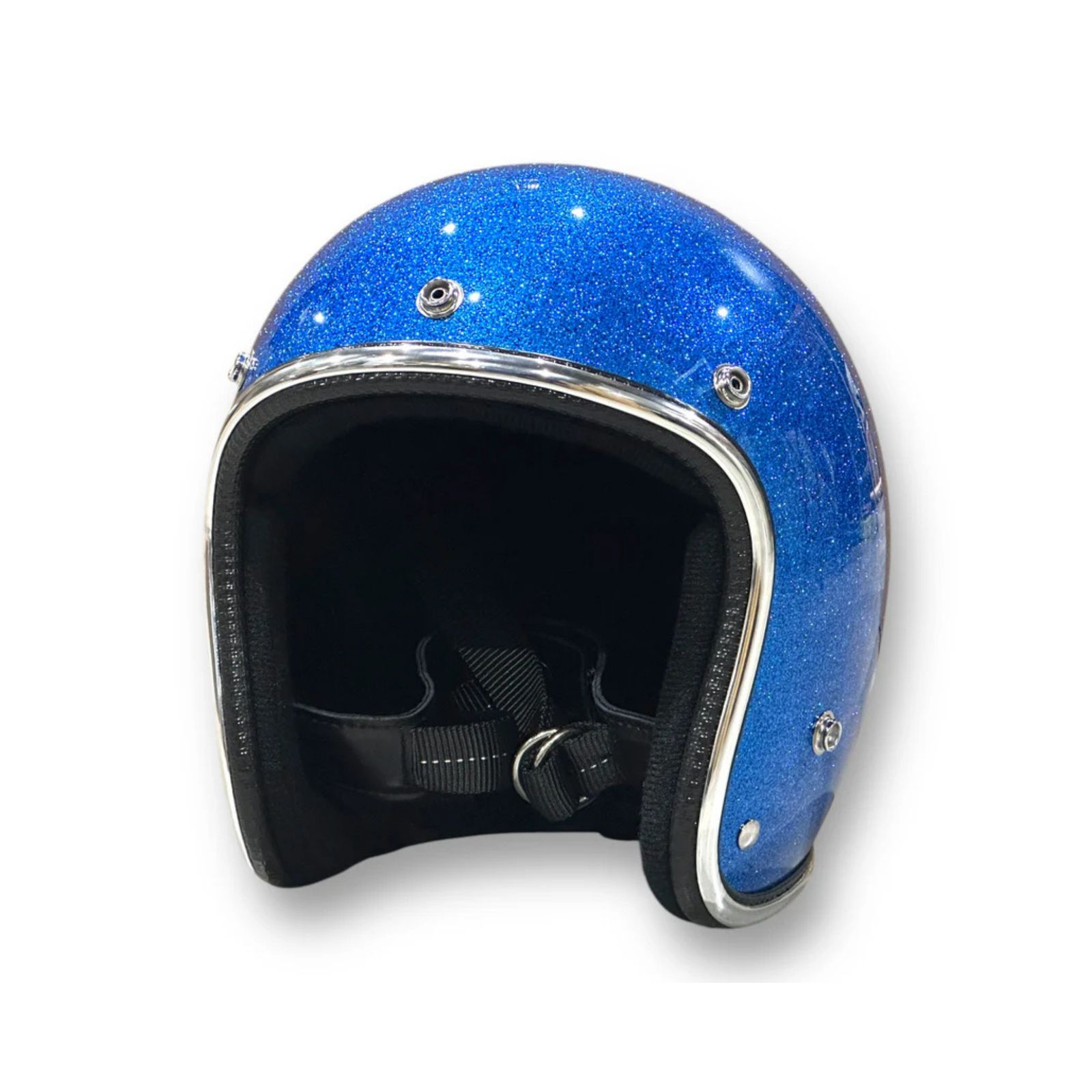 NoBudz - 再販売通知リクエスト可 | GLITTER 3/4 HELMET (BLUE