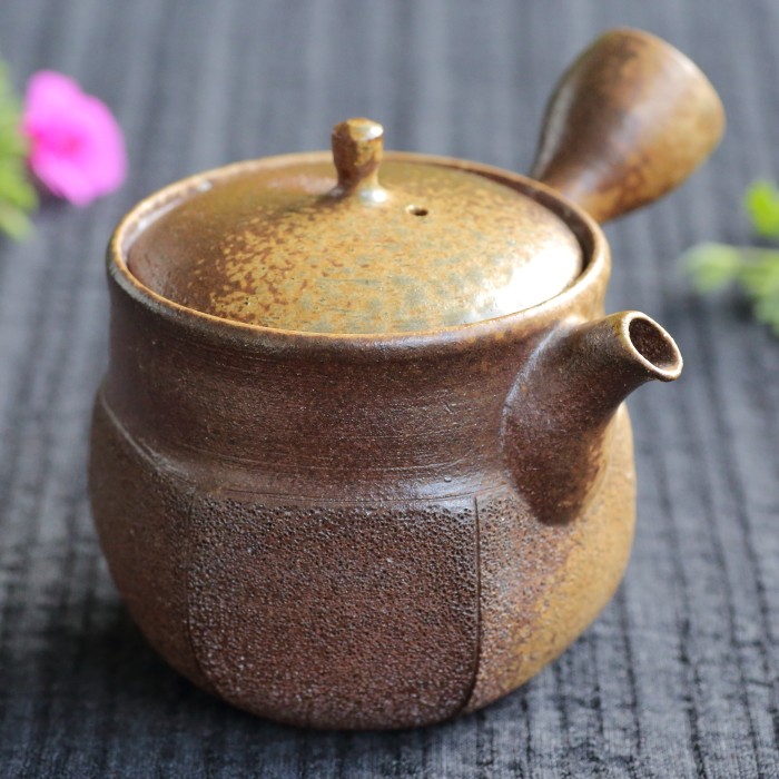 kk 陶芸家 萬古焼 山本広己 秀逸作 青磁香炉 共箱 M R5768 陶芸家 萬古