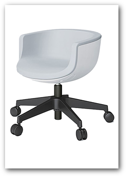 イトーキ プリーゼア（pulizea） 5本脚 回転ロックなし KT-720-W9GN