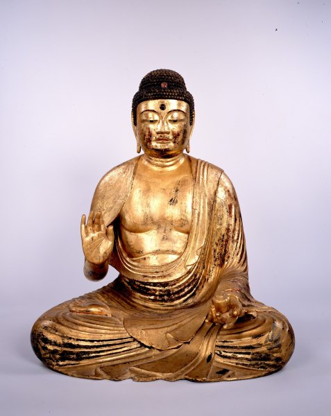 お釈迦様、石仏、釈迦如来、日本人彫刻、倉田辰彦作 お釈迦様、石仏