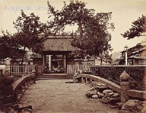 古写真の紹介）伊勢の宮神社 - 長崎市ウェブサイト（まちなか事業推進室）