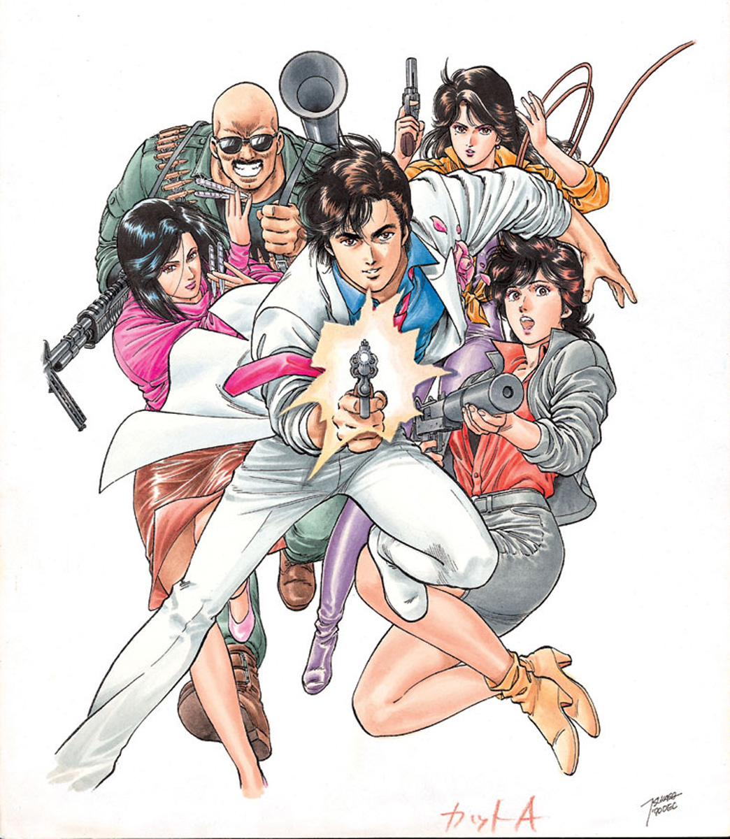 シティーハンター大原画展 複製原画 シュガーボーイ 3Pセット シティー