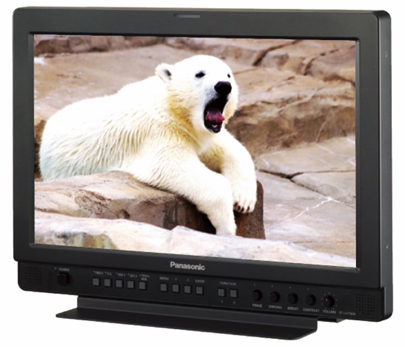 Panasonic BT-LH1700W 放送業務用モニター 電源ケーブル付き Panasonic