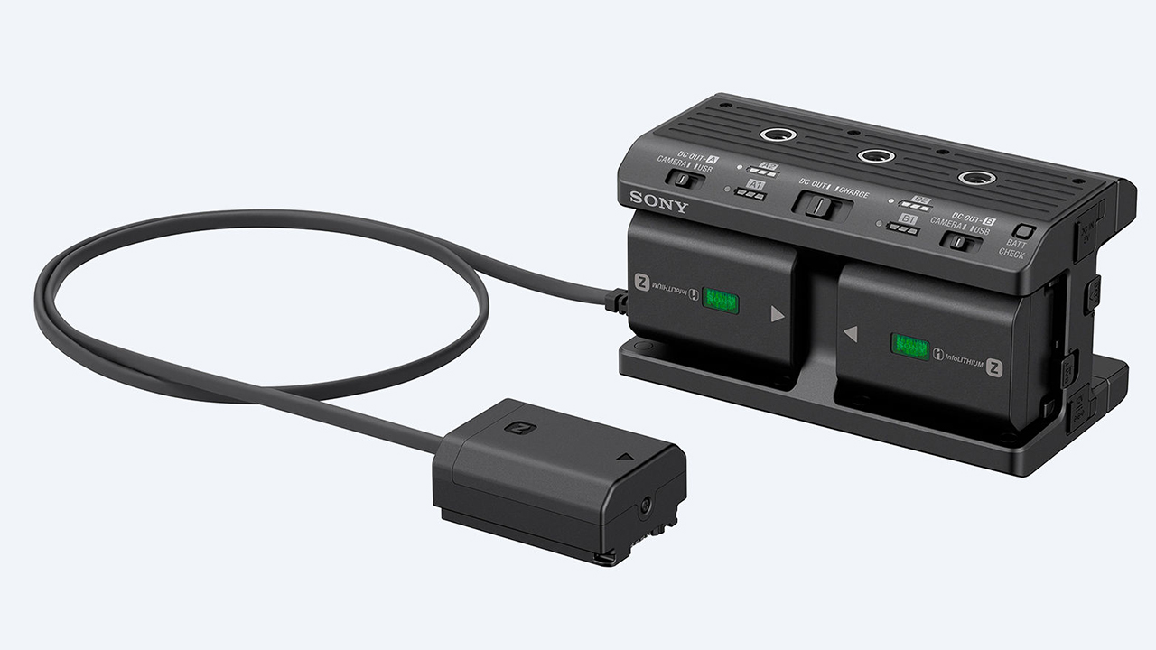 SONY 4連バッテリーチャージャー BC-L120 ソニーが4連バッテリー