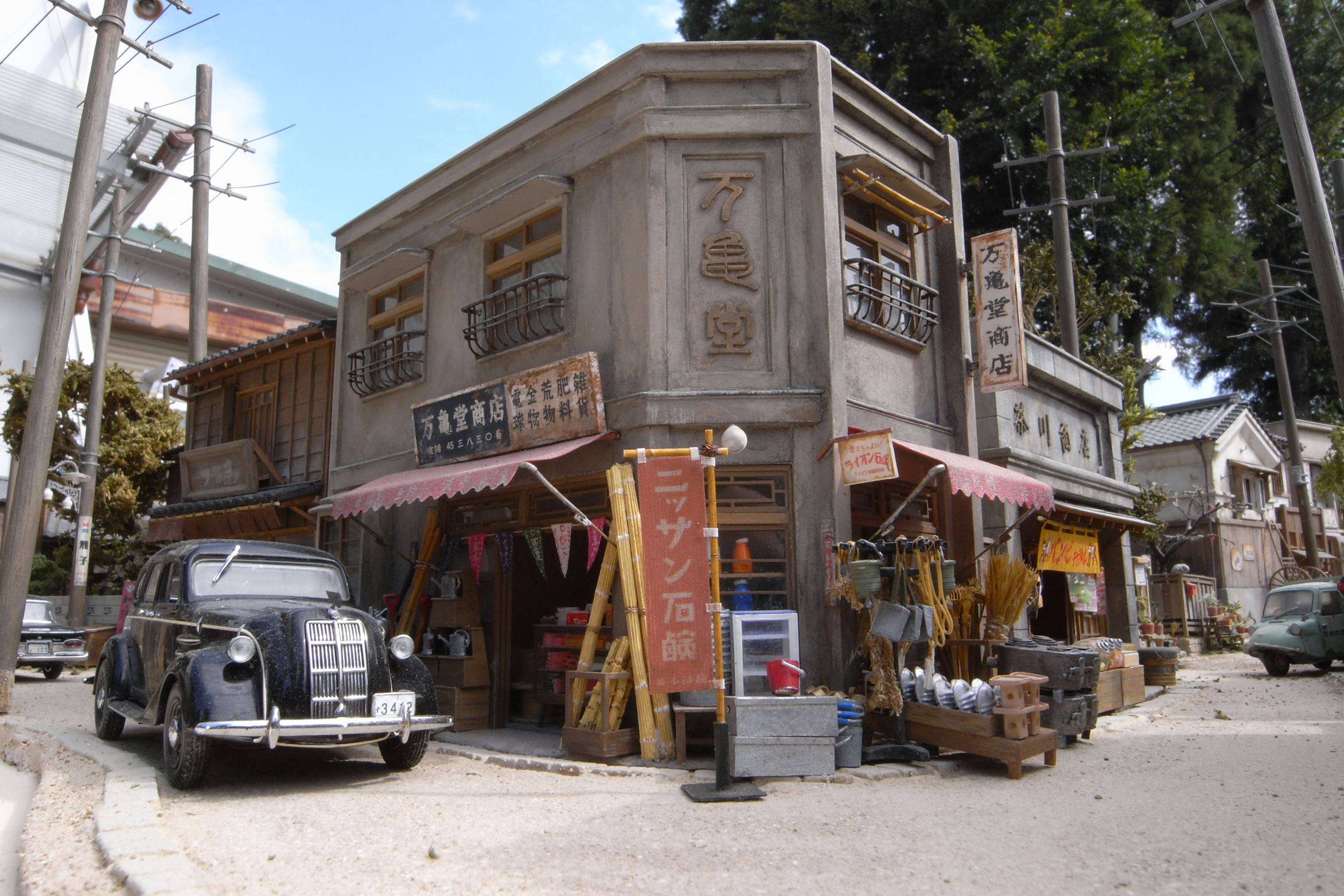 1/150 ジオラマ 「昭和の街並み1964」ALWAYS三丁目の夕日より 1/150