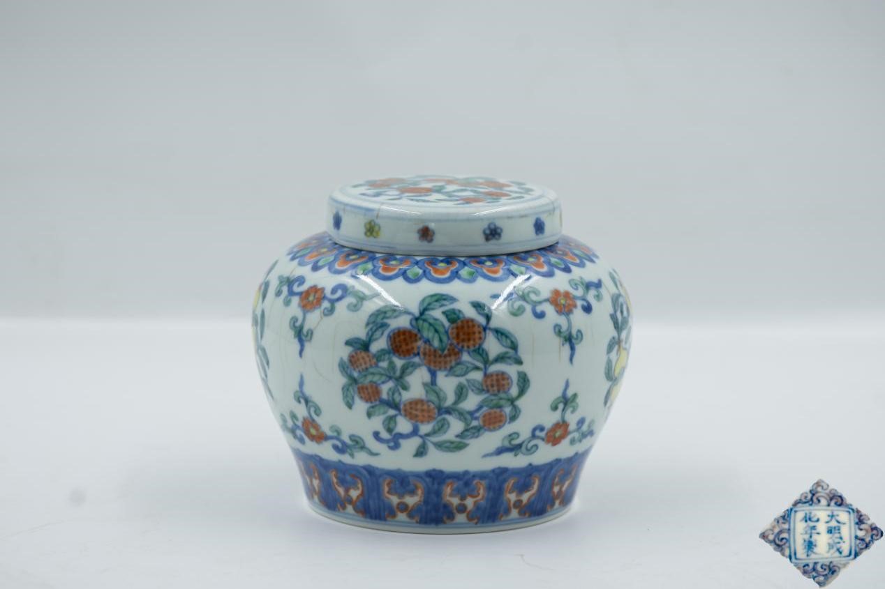 三彩蓋付大瓶 三彩蓋付大瓶 三彩蓋付大瓶 三彩鳳手瓶 文化遺産オンライン