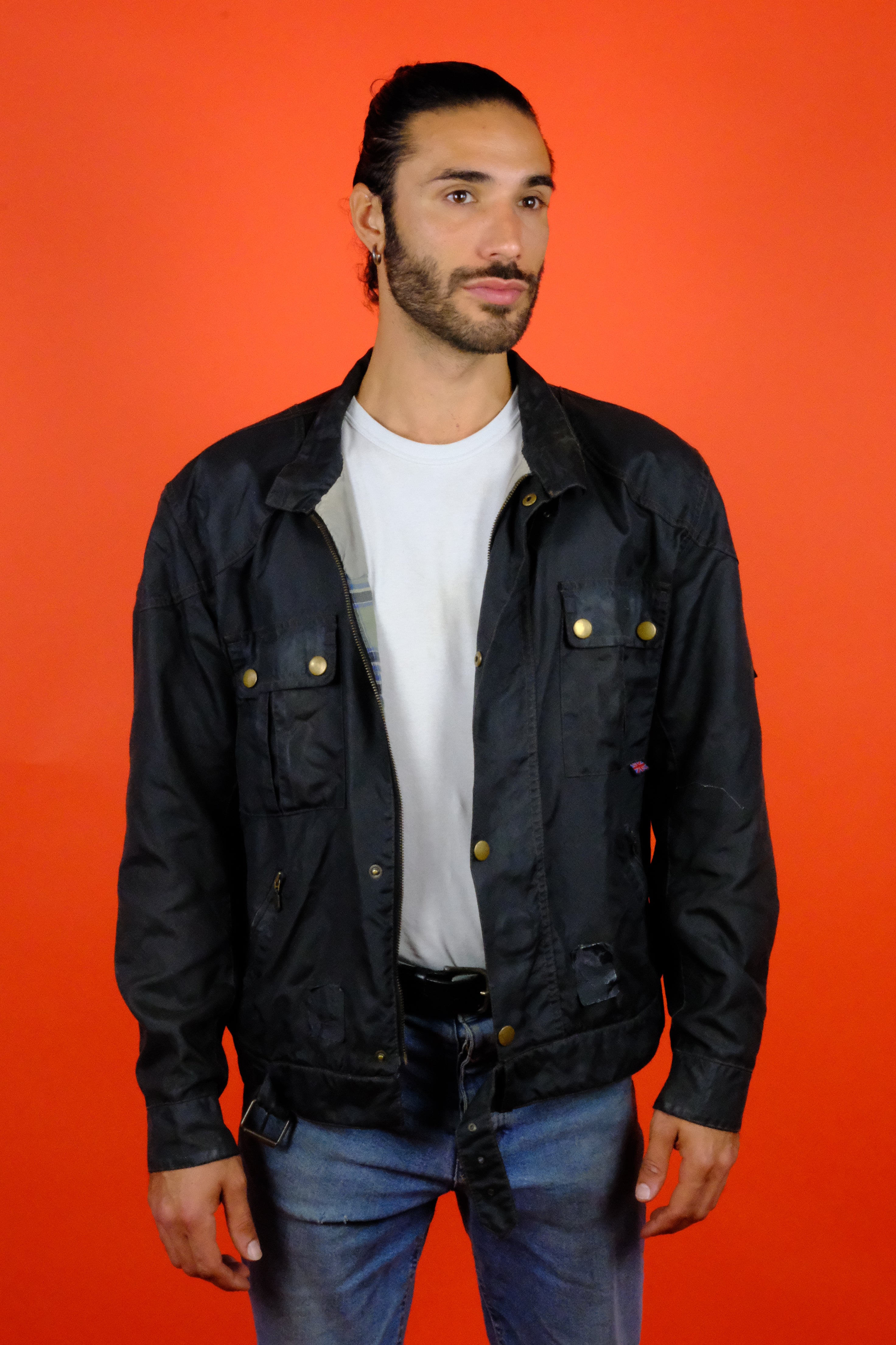 Belstaff Black Prince Weatherproof Jacket ~ Vintage Store