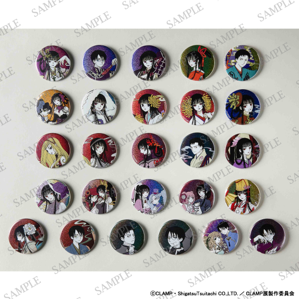 CLAMP展 ホログラム缶バッジコレクション／xxxHOLiC BOX ホログラム缶