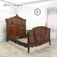 フランスアンティーク絵画♡ベッド♡フランスベッドルームに