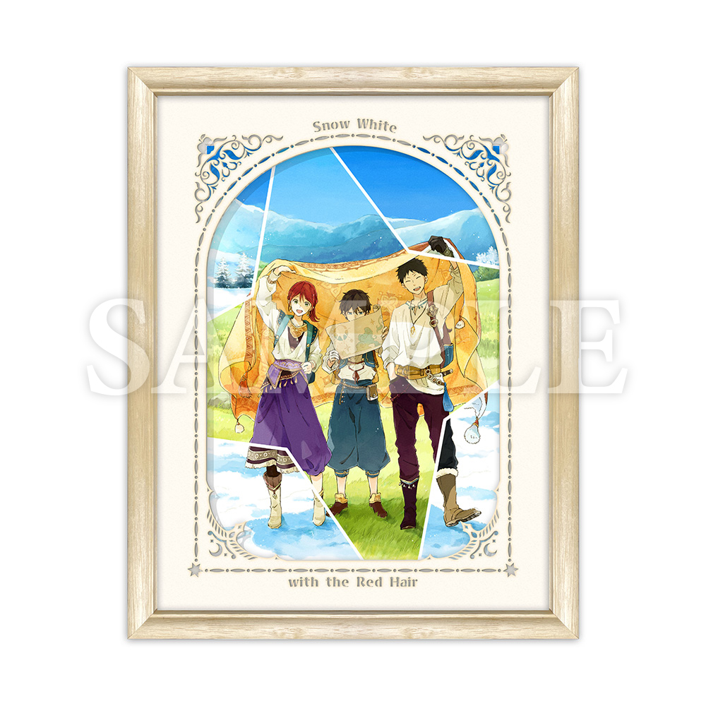 赤髪の白雪姫 カフェ キャラファイングラフ オリジナル複製原画 赤髪の