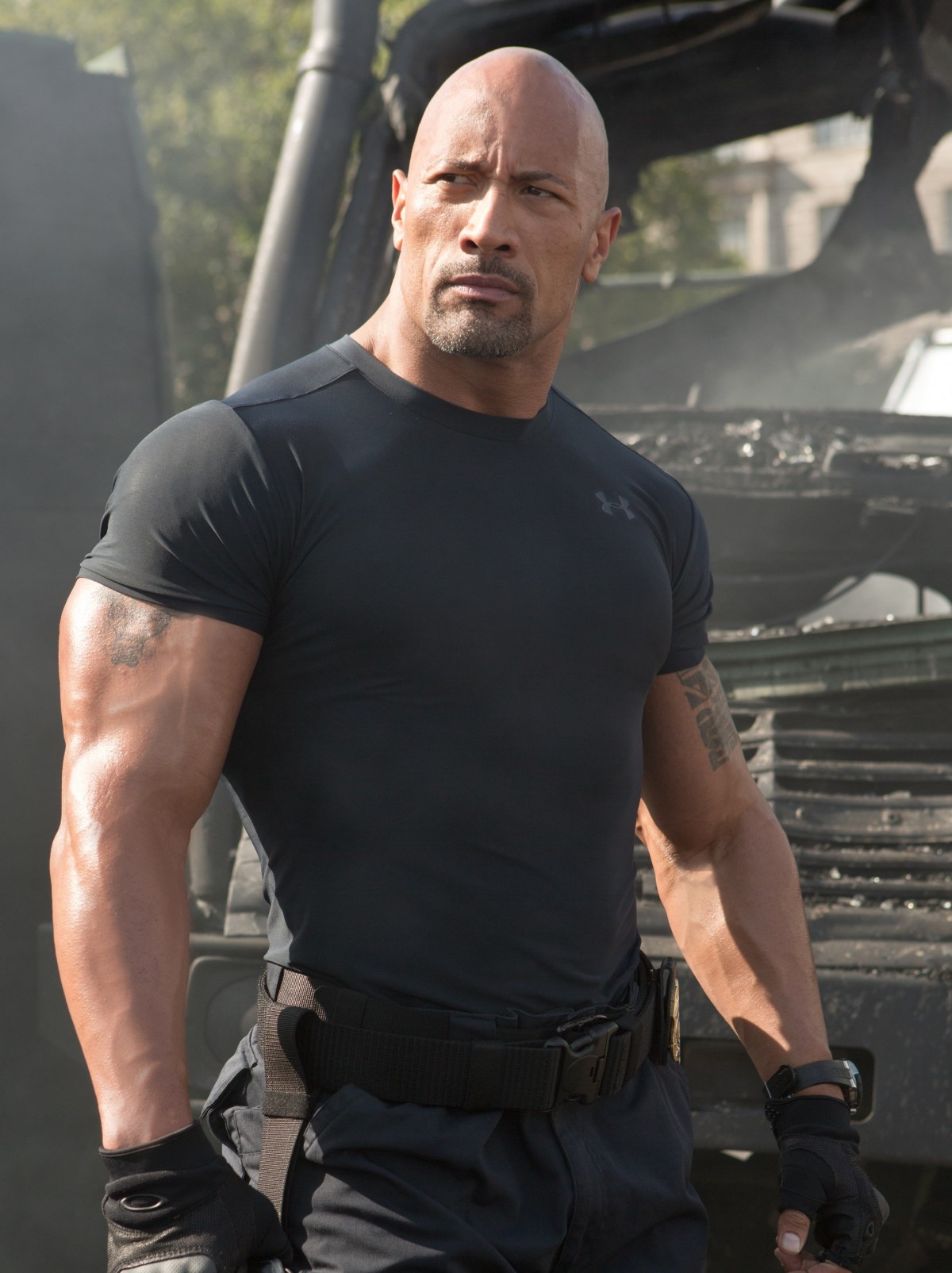 ワイルド・スピード ドウェイン・ジョンソン & ジェイソン 直筆サイン