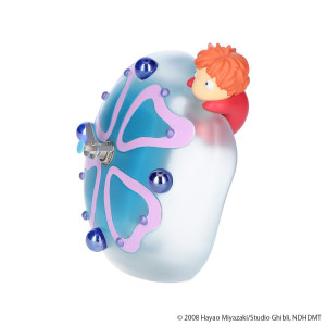 新品 崖の上のポニョ ポニョのクラゲ置時計 ジブリ ポニョのクラゲ