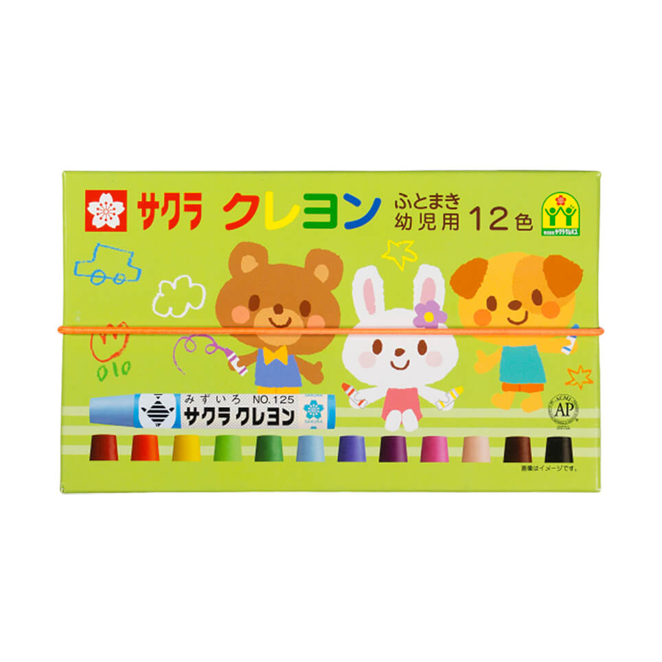 クレヨンふとまき幼児用16色｜クレヨン｜クレヨン｜絵画用品・学用品