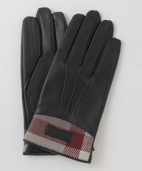 パーシャルクレストブリッジチェックグローブ（ハット/キャップ