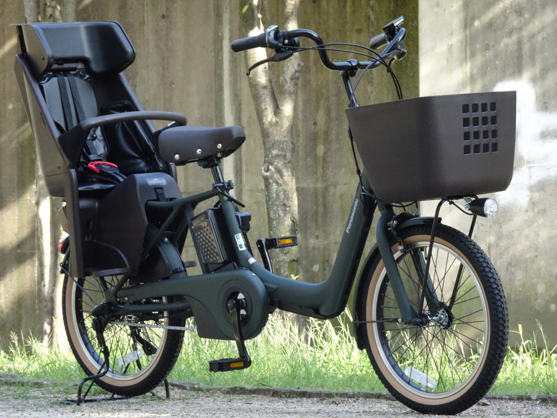 パナソニック ギュットアニーズ電動自転車ダークグリーン ヨドバシ.com