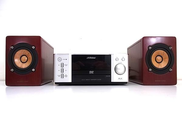 Victorビクター□EX-A3□DVDコンポ□ウッドコーンスピーカー ステレオ
