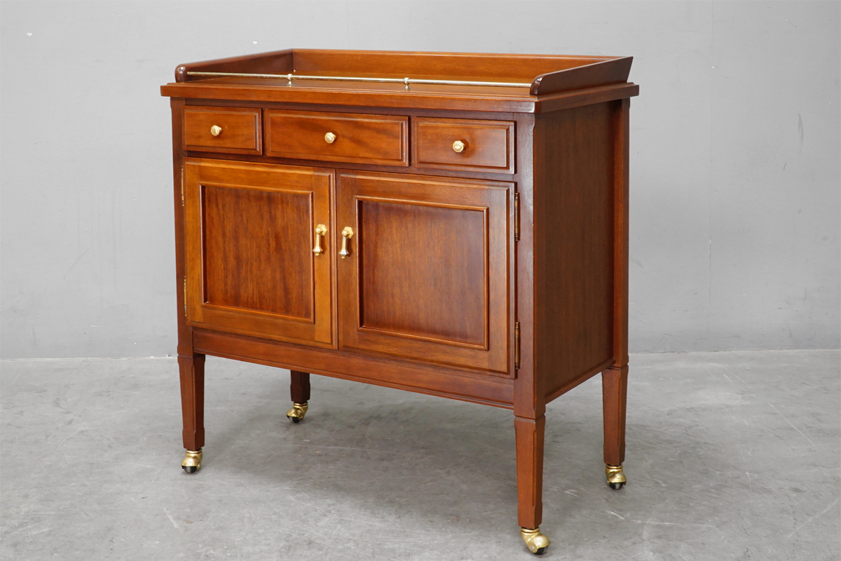 マルニ 地中海 キャビネット ワゴン サイドボード コンソール 飾り棚