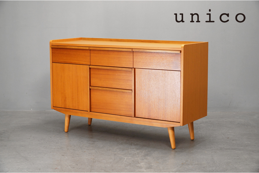 unico ウニコ BREATH ブレス チーク無垢キャビネット買取のアドア東京