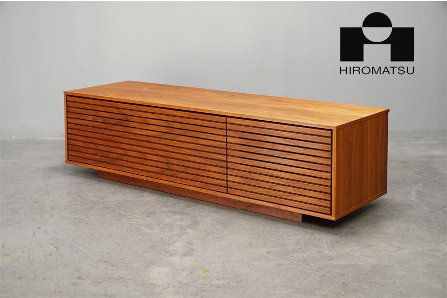 木製テレビボード スラットデザイン バルスTokyo 木製テレビボード