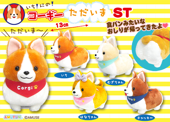 いち！にの！コーギー ただいま むぎちゃん JB ≪2月の新商品≫いち