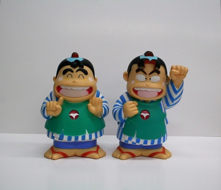 激レア 信用金庫 店頭 カウンター用 信ちゃん 貯金箱 マジック塗りなし