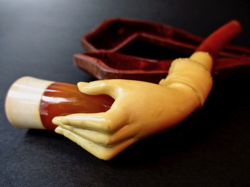 アンティークのメシャムパイプ〜白き女神