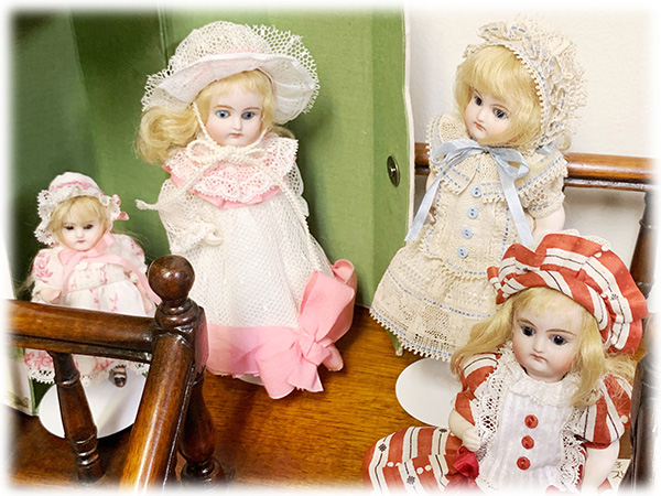 創作人形・アンティークドール・レプリカドールを銀座人形館は展示販売