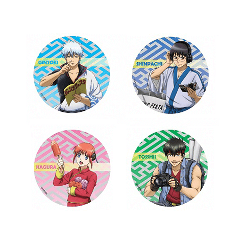 銀魂 2018ジャンプフェスタ JF 限定 アニプレックス 缶バッジ 坂田銀時