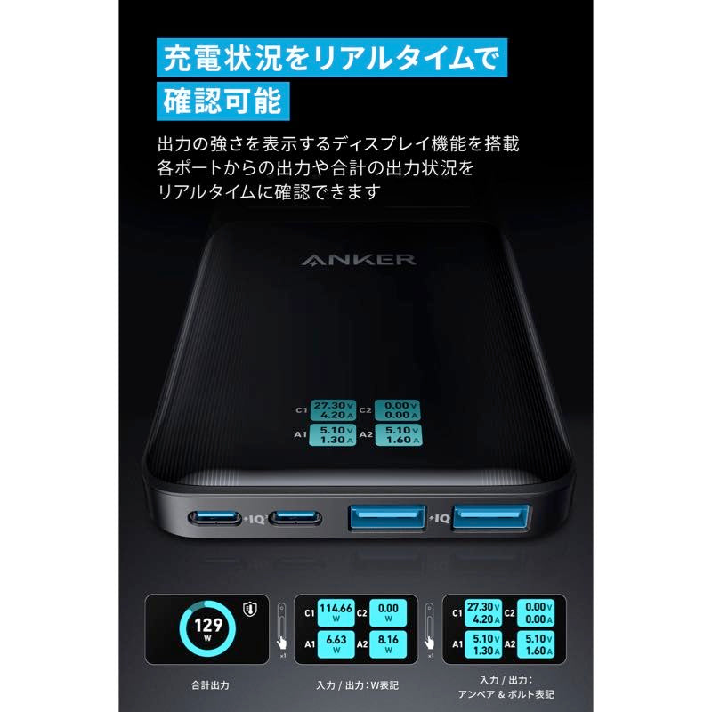 Anker Prime Charging Station (6-in-1, 140W) | 電源タップの製品情報
