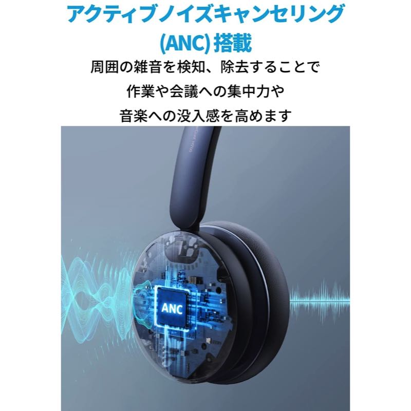 Anker PowerConf H700 | ワイヤレスヘッドセットの製品情報 | Anker