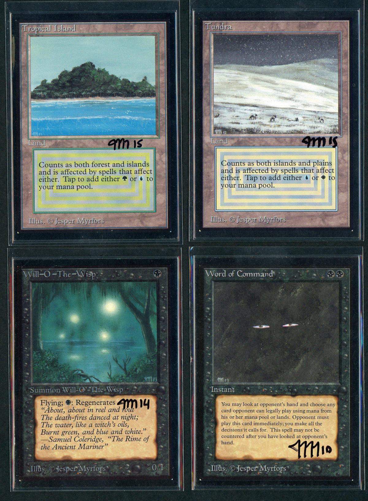 MTG jesper myrfors アーティストプルーフ 油絵 Jesper Myrfors