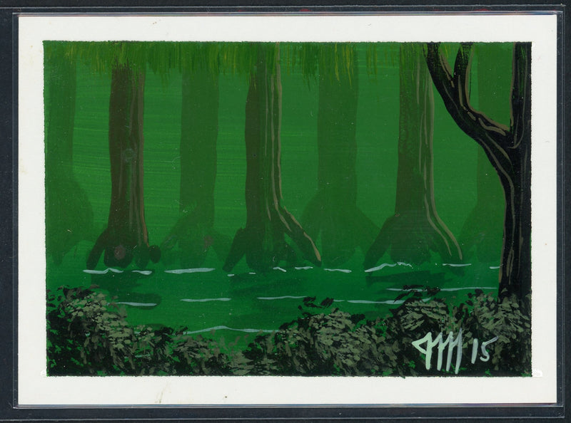 mtg アーティストプルーフ jesper myrfors 平地 ペイント mtg