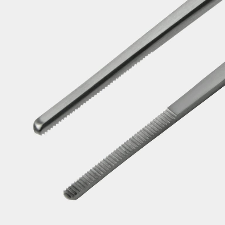 ステンレスピンセット ロング300mm 直（先端ギザ） | ANEXブランドの