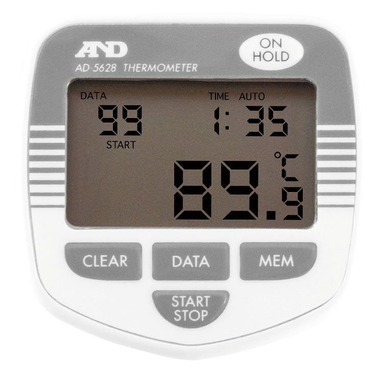 防水形メモリー付き中心温度計 AD-5628 | 電子計測機器 | 商品