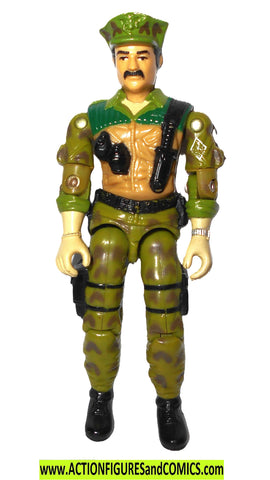 Gi joe LEATHERNECK 1986 vintage 100% complete full card