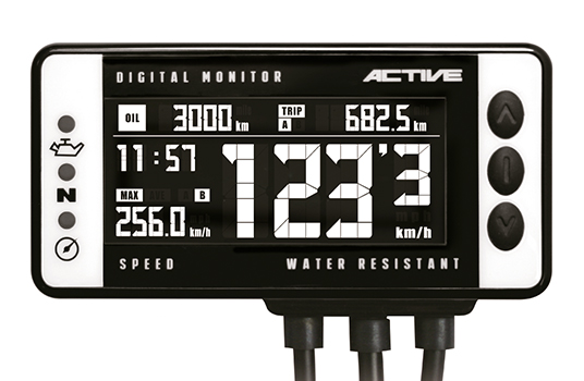 アクティブデジタルスピードメーターV4